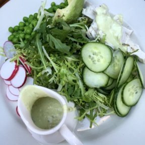 Gluten-free salad from Le Pain Quotidien